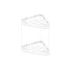 Allied Brass 1.7-in H Screw Mount Solid Brass Matte White Hanging Shower Caddy 1 Allied Brass 1.7-in H Screw Mount Solid Brass Matte White Hanging Shower Caddy -Master Lock Store 013895290937xl 1800x1800