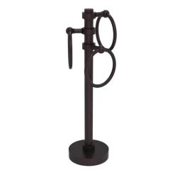 Allied Brass Antique Bronze Freestanding Towel Rack