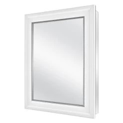 20 In. X 26 In. Fog Free Recessed Or Surface Mount Medicine Cabinet In White -Master Lock Store 01bd465aba1273bea287b5c7f852cd16 1800x1800