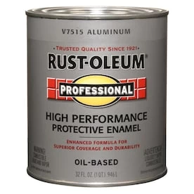 Rust-Oleum Professional Ready Mix Flat Aluminum Enamel Interior/Exterior Paint (Actual Net Contents: 32-fl Oz) 3 Rust-Oleum Professional Ready Mix Flat Aluminum Enamel Interior/Exterior Paint (Actual Net Contents: 32-fl Oz)