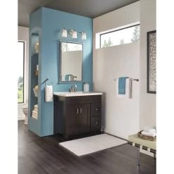 Moen Oxby Spot Resist Brushed Nickel 2-handle 4-in Centerset WaterSense Bathroom Sink Faucet With Drain -Master Lock Store 026508262924 05103531 1800x1800