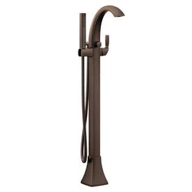 Valspar Moen Voss 1-Handle Freestanding Bathtub Faucet With Hand Shower 3 Valspar Moen Voss 1-Handle Freestanding Bathtub Faucet With Hand Shower