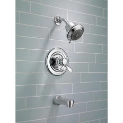 Delta Chrome Bathtub Spout With Diverter