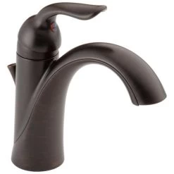 Delta Lahara Venetian Bronze 1-handle Single Hole/4-in Centerset WaterSense Bathroom Sink Faucet With Drain -Master Lock Store 034449594608xl 1800x1800