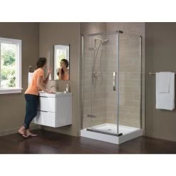 Delta Lahara Stainless 1-handle Single Hole/4-in Centerset WaterSense Bathroom Sink Faucet With Drain -Master Lock Store 034449594615 12171417 1800x1800