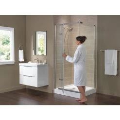 Delta Lahara Stainless 1-handle Single Hole/4-in Centerset WaterSense Bathroom Sink Faucet With Drain -Master Lock Store 034449594615 12171418 1800x1800