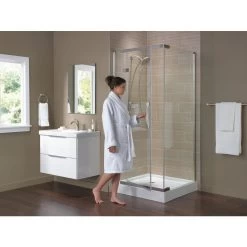 Delta Lahara Stainless 1-handle Single Hole/4-in Centerset WaterSense Bathroom Sink Faucet With Drain -Master Lock Store 034449594615 12171422 1800x1800