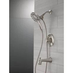 Delta Linden Stainless 1-Handle Bathtub And Shower Faucet 26 Delta Linden Stainless 1-Handle Bathtub And Shower Faucet -Master Lock Store 034449820202 15769603 1800x1800