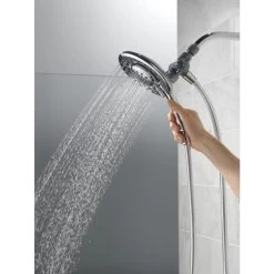 Delta Chrome 4-Spray Dual Shower Head 1.75-GPM (6.6-LPM) -Master Lock Store 034449859356 12362455 1800x1800