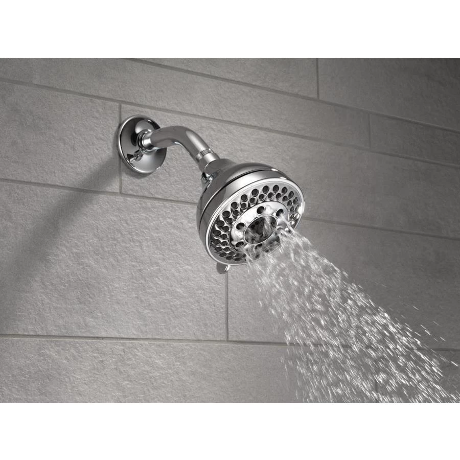 Delta Universal Showering Components Chrome 5-Spray Shower Head 1.75-GPM (6.6-LPM) 3 Delta Universal Showering Components Chrome 5-Spray Shower Head 1.75-GPM (6.6-LPM)