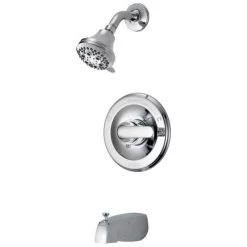Delta Chrome 1-Handle Bathtub And Shower Faucet With Valve -Master Lock Store 034449873772xl 1800x1800