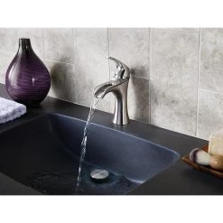 Pfister Jaida Brushed Nickel 1-handle Single Hole/4-in Centerset WaterSense Bathroom Sink Faucet With Drain -Master Lock Store 038877604090 07800023 1800x1800