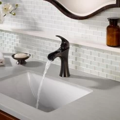 Pfister Jaida Tuscan Bronze 1-handle Single Hole WaterSense Bathroom Sink Faucet With Drain -Master Lock Store 038877604465 11091302 1800x1800