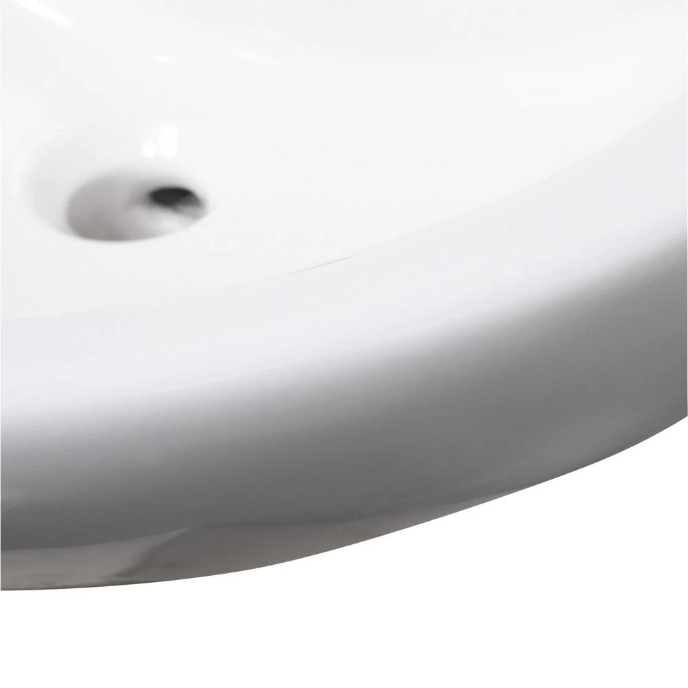 American Standard Evolution Pedestal Combo Bathroom Sink With 4 In. Centers In White 10 American Standard Evolution Pedestal Combo Bathroom Sink With 4 In. Centers In White - Image 8