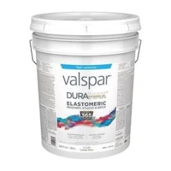 Valspar Duramax Flat Masonry And Stucco Elastomeric Tintable White Exterior Tintable Paint (Actual Net Contents: 630-fl Oz)