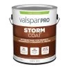Valspar Pro Storm Coat Satin White Exterior Paint (Actual Net Contents: 128-fl Oz) -Master Lock Store 042397594656 1800x1800