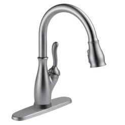 Leland Single-Handle Pull-Down Sprayer Kitchen Faucet W/ShieldSpray And MagnaTite Docking In Arctic Stainless -Master Lock Store 042c1e60b019efeacfa1f3e97d15d7bc 1800x1800