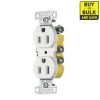 Hubbell White 15-Amp Duplex Residential (10-Pack) Outlet -Master Lock Store 050169506998 1800x1800
