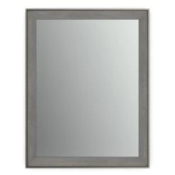 28 In. W X 36 In. H (M1) Framed Rectangular Standard Glass Bathroom Vanity Mirror In Matte White -Master Lock Store 0510d77d9bab7ee383248a2e71a26ca9 1800x1800