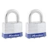 Master Lock 2-Pack 2-in Steel Keyed Padlock -Master Lock Store 071649007866 1800x1800