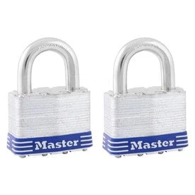 Master Lock 2-Pack 2-in Steel Keyed Padlock 3 Master Lock 2-Pack 2-in Steel Keyed Padlock