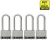 Master Lock 4-Pack 2.078-in Steel Keyed Padlock -Master Lock Store 071649269998 1800x1800