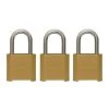 Master Lock 3-Pack 2-in Zinc Combination Padlock -Master Lock Store 071649305863 1800x1800