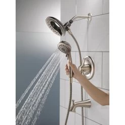 Lahara In2ition 2-in-1 Single-Handle 5-Spray Tub And Shower Faucet In Brushed Nickel -Master Lock Store 084c178f13f1543efa03a81b25c38506 1800x1800