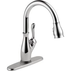 Leland Single-Handle Pull-Down Sprayer Kitchen Faucet W/ShieldSpray And MagnaTite Docking In Arctic Stainless -Master Lock Store 0860ebd1ca80a9fe6a10d8bdfd0ac8cd 1800x1800