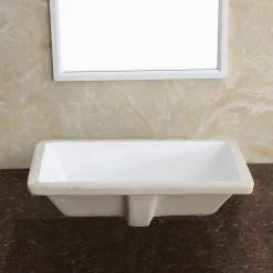 Boyel Living 21 In. X 13 In. Ceramic Rectangular Lavatory Undercounter Bathroom Sink In White -Master Lock Store 12722754fb89ff16b1e7ba746e792ae9 1800x1800