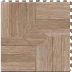 Perfection Floor Tile Bordeaux Wood Collection Bordeaux Elm/Satin 20-in X 20-in Water Resistant Interlocking Luxury Flooring (16.7-sq Ft) -Master Lock Store 14117470 1800x1800