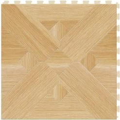 Perfection Floor Tile Bordeaux Wood Collection Bordeaux Elm/Satin 20-in X 20-in Water Resistant Interlocking Luxury Flooring (16.7-sq Ft) -Master Lock Store 14117692 1800x1800
