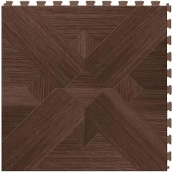Perfection Floor Tile Bordeaux Wood Collection Bordeaux Elm/Satin 20-in X 20-in Water Resistant Interlocking Luxury Flooring (16.7-sq Ft) -Master Lock Store 14125121 1800x1800