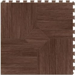 Perfection Floor Tile Bordeaux Wood Collection Bordeaux Elm/Satin 20-in X 20-in Water Resistant Interlocking Luxury Flooring (16.7-sq Ft) -Master Lock Store 14125275 1800x1800