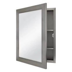 20 In. X 26 In. Recessed Or Surface Mount Framed Medicine Cabinet In Pewter -Master Lock Store 153f49c9f48f30aebd5b5b3d98b69231 7f768426 2d32 4ca2 bd49 8ec54b39a818 1800x1800