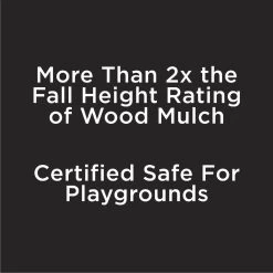 Shredded Earthtone Rubber Mulch - 0.8 Cu. Ft. -Master Lock Store 1803019 Alt6 100121 1800x1800