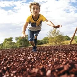 NuPlay Redwood Rubber Mulch Nuggets - .8 Cu. Ft. 16 NuPlay Redwood Rubber Mulch Nuggets - .8 Cu. Ft. -Master Lock Store 1803022 Alt4 100121 1800x1800