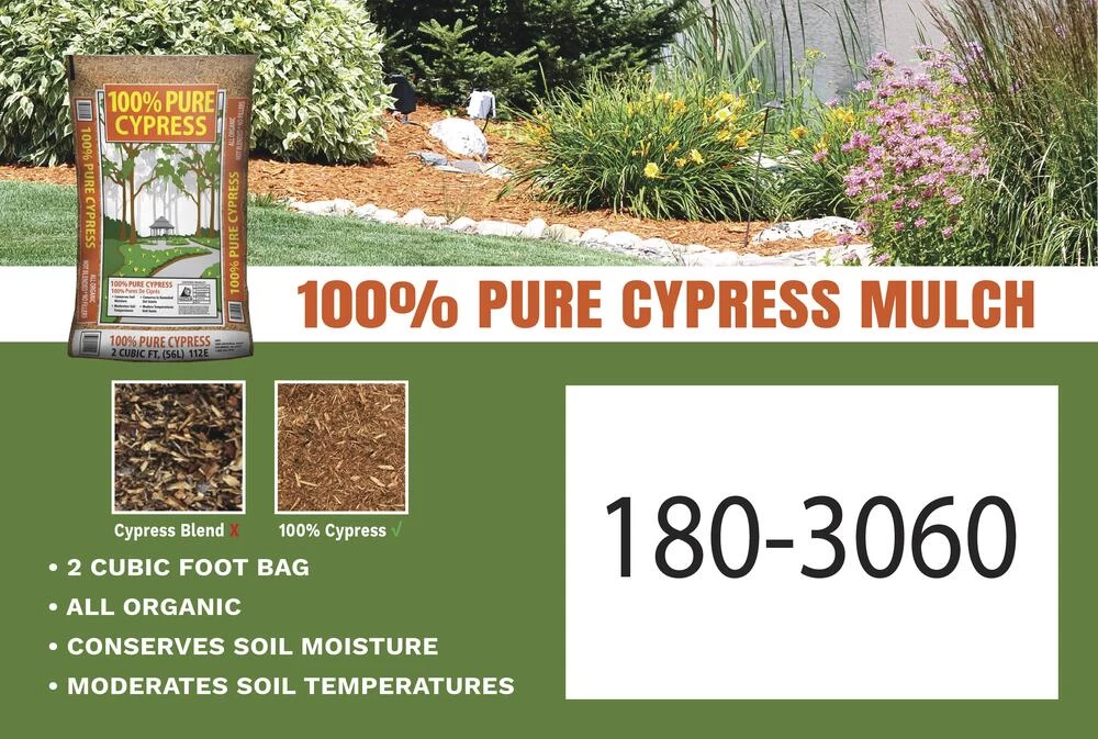 Premium Cypress Mulch - 2.0 Cu.ft. 4 Premium Cypress Mulch - 2.0 Cu.ft. - Image 2