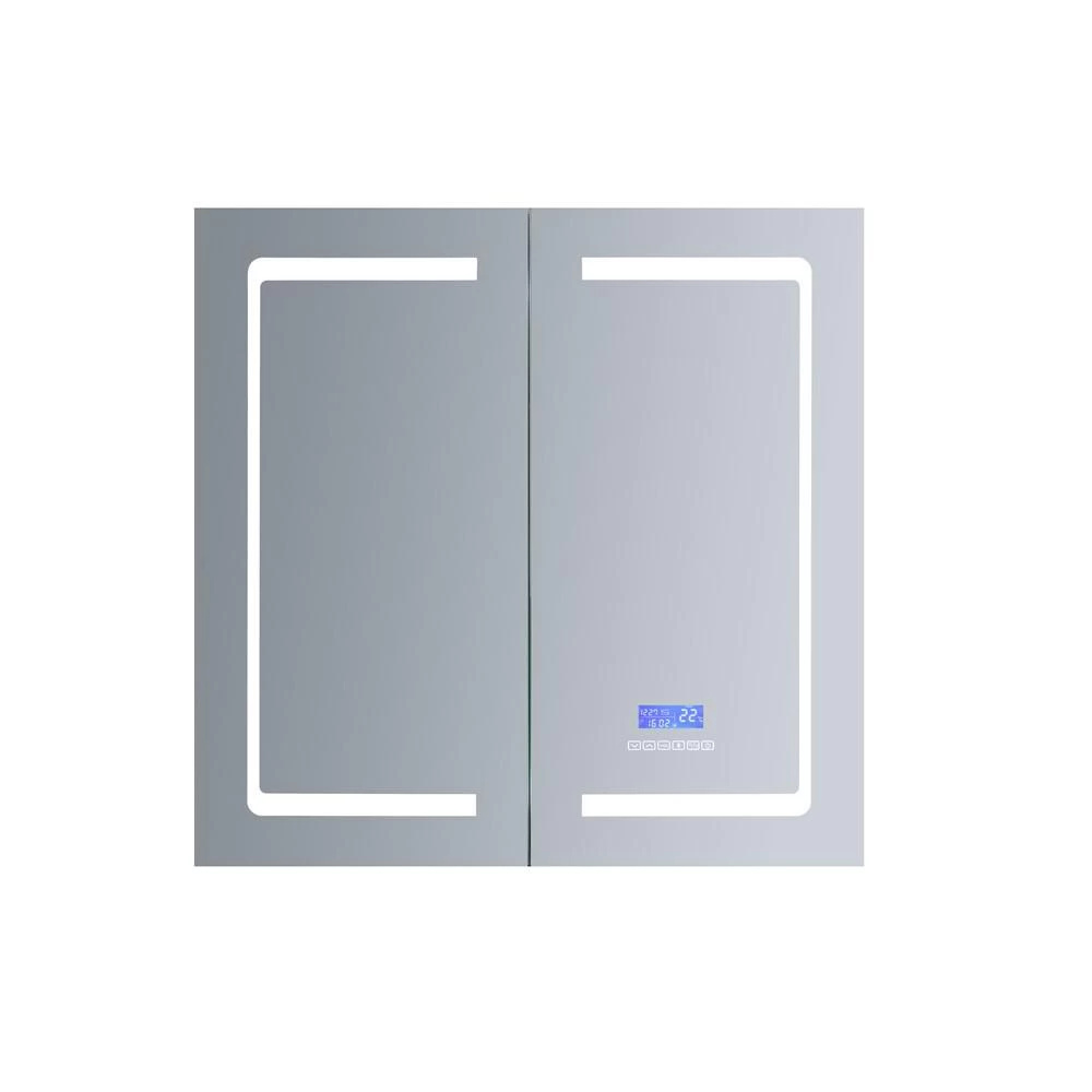 Bracciano 36 In. W. X 36 In. H. Recessed Or Surface-Mount LED Medicine Cabinet With Defogger 3 Bracciano 36 In. W. X 36 In. H. Recessed Or Surface-Mount LED Medicine Cabinet With Defogger