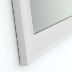 28 In. W X 36 In. H (M1) Framed Rectangular Standard Glass Bathroom Vanity Mirror In Matte White -Master Lock Store 19ae05103e7b7a1ee07c6e842b8cd8b5 1800x1800