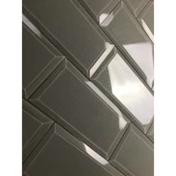 ABOLOS Frosted Elegance White Subway 3 In. X 12 In Glossy Glass Subway Tile (1 Sq. Ft.) -Master Lock Store 20edd7d283b9fc5420c6770454d743cc 1800x1800
