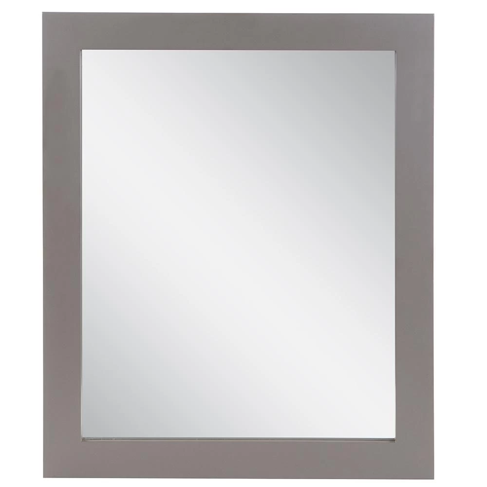 25.67 In. W X 31.38 In. H Framed Rectangular Bathroom Vanity Mirror In Blue 7 25.67 In. W X 31.38 In. H Framed Rectangular Bathroom Vanity Mirror In Blue - Image 5