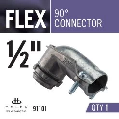 1/2 In. 90-Degree Flexible Metal Conduit (FMC) Connector -Master Lock Store 291dc7f9332210e5c494665b6e49c285 1800x1800