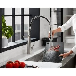 Simplice Single-Handle Pull-Down Sprayer Kitchen Faucet In Vibrant Stainless -Master Lock Store 2ab3cda7f326d3caf0998f6c9f963a1c 1800x1800