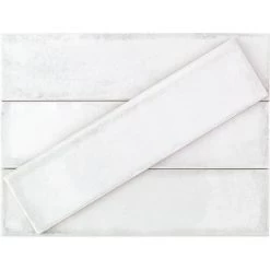 Ivy Hill Tile Moze White 3 In. X 12 In. 9 Mm Ceramic Wall Tile (22-Piece) (5.38 Sq. Ft./ Box) -Master Lock Store 2bc438ceb6a009702f89dd6077ac5bfe 1800x1800