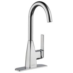 Xander Single-Handle Bar Faucet In Chrome