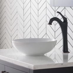 KRAUS Viva 13 In. Round Porcelain Ceramic Vessel Sink In White 26 KRAUS Viva 13 In. Round Porcelain Ceramic Vessel Sink In White -Master Lock Store 2ed5507db48fabf16aba82b5c4db03f5 1800x1800