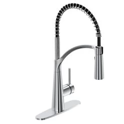 Brenner Commercial Style Single-Handle Pull-Down Sprayer Kitchen Faucet In Oil Rubbed Bronze Finish -Master Lock Store 36ec6dd13188deeb0495457bd9e2b8b3 1800x1800