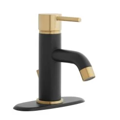 Modern Single Hole Single-Handle Low-Arc Bathroom Faucet In Matte Gold 21 Modern Single Hole Single-Handle Low-Arc Bathroom Faucet In Matte Gold -Master Lock Store 392a67a0ca204dd90c57ec94bd21e812 1800x1800
