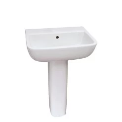 Barclay Products Series 600 20 In. Pedestal Combo Bathroom Sink With 1 Faucet Hole In White -Master Lock Store 3ada9a2e2abb57c9d0ed2003613aaf3e 1800x1800
